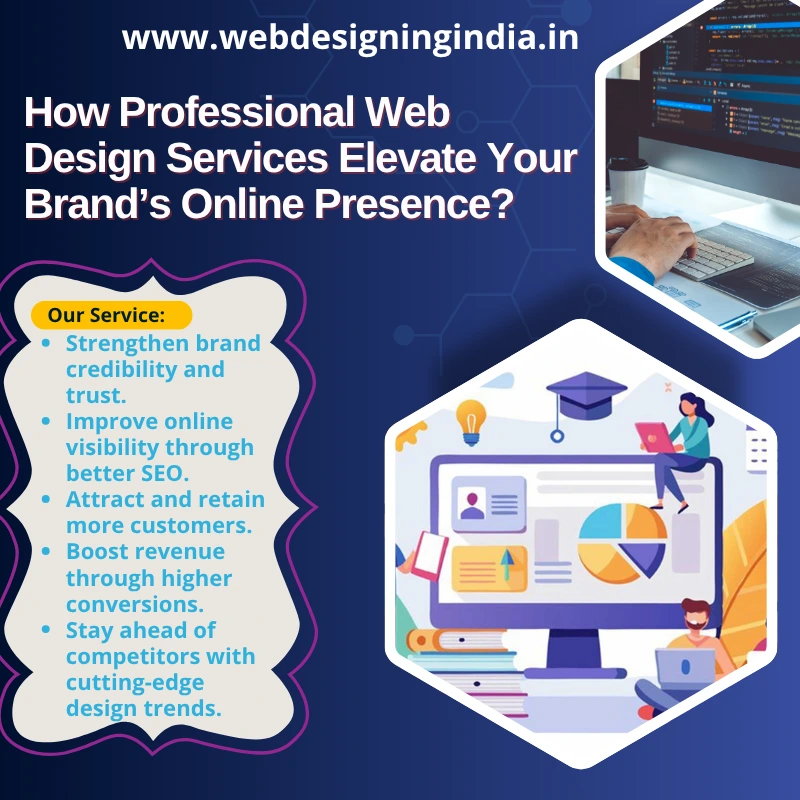 How Professional Web Design Services Elevate Your Brand’s Online Presence?